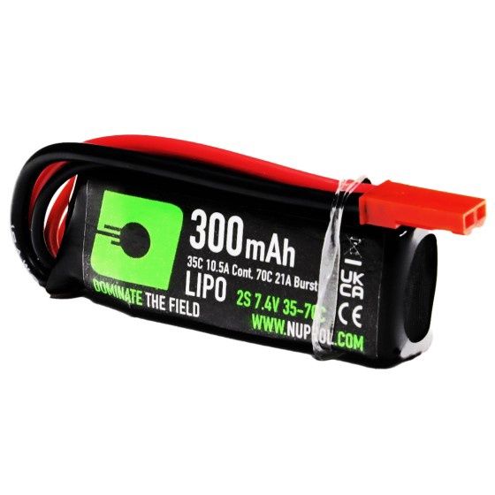 LiPo Battery 300mAh 7.4v 35c (HPA|JST)