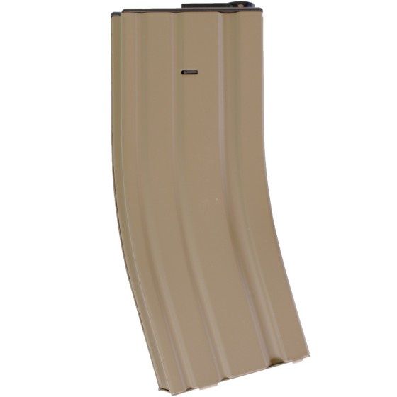 M4 Magazine Folded Metal v2 AEG (Mid-Cap|70R) (Tan)