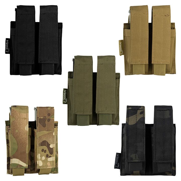 Modular Double Pistol Mag Pouch