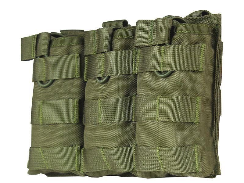 Three Magazine Pouch for M4/AK/AUG (OD)