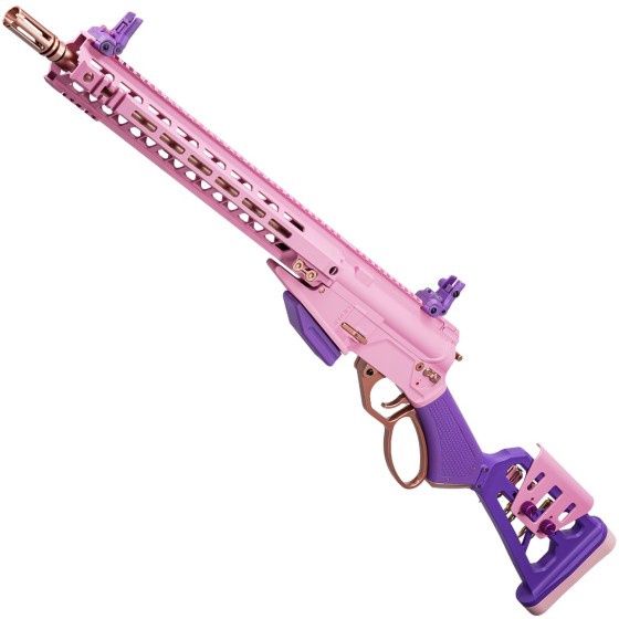 LEVAR Modern Lever Action (15&quot;) (Pink) (Dual Tone)GBB Rifle