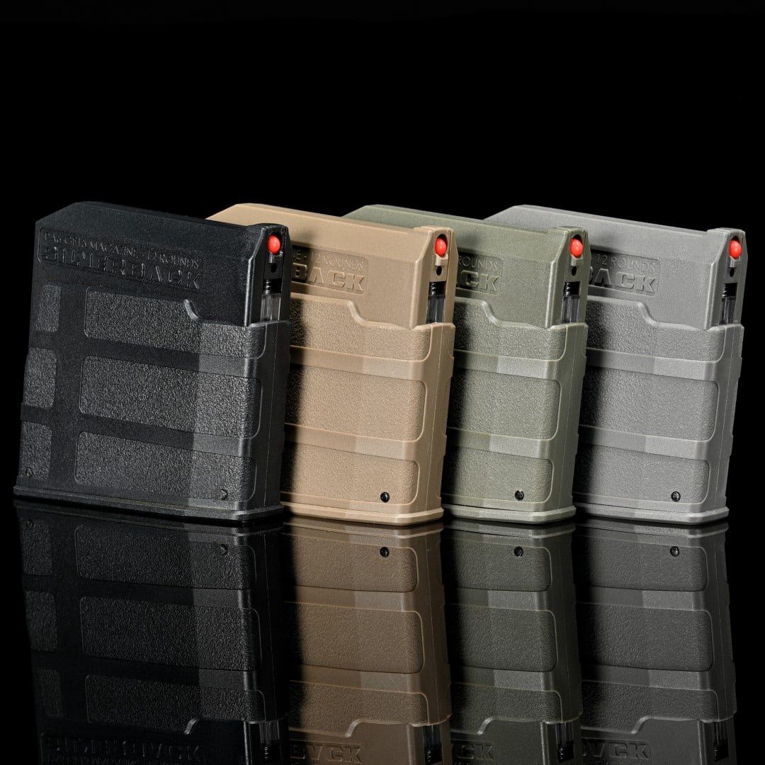 Silverback Tac-41 Long magazine 110 Rds, Colour: OD Green
