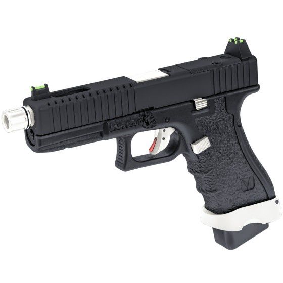 Vorsk - EU7-T GBB Pistol (Black) (Silver Match)