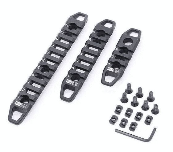 Tak Tak MGP Rail 3 Piece Set Keymod &amp; M-Lok