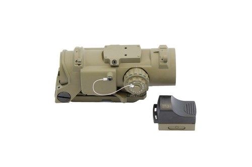 Nuprol Phantom F DR 4 x 32 Scope + DR RDS Sight FDE