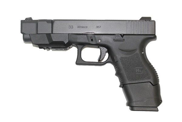 We - EU33 Advanced GBB Pistol (Black)