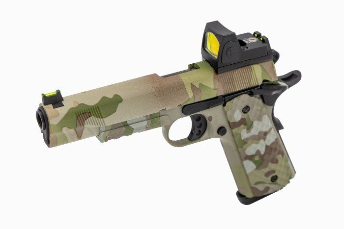Raven 1911/MEU-R + RDS GBB Pistol (HYDRO) (Camo)
