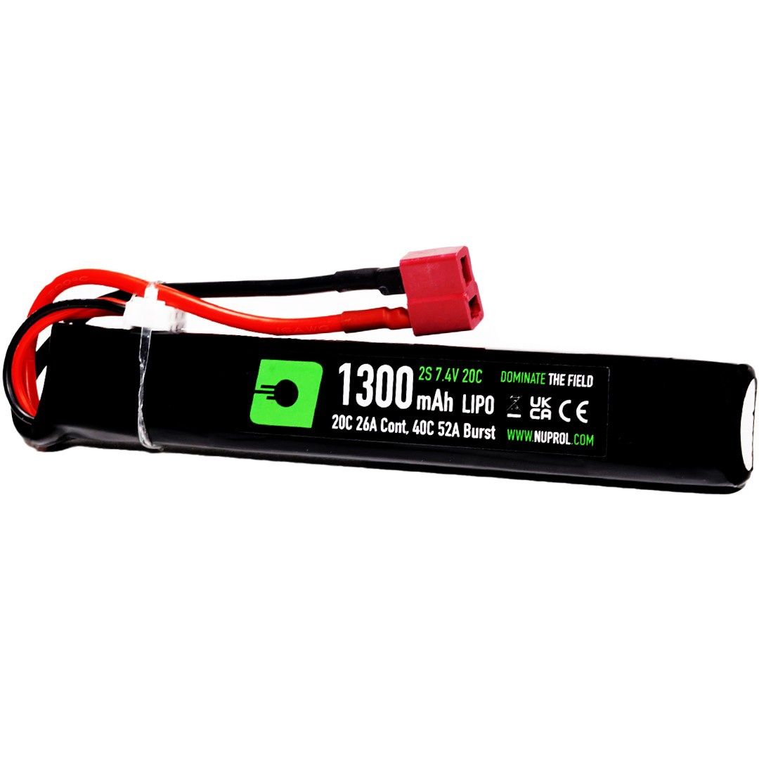 Nuprol LiPo Battery 1300mAh 7.4v 20c (STK|Deans)