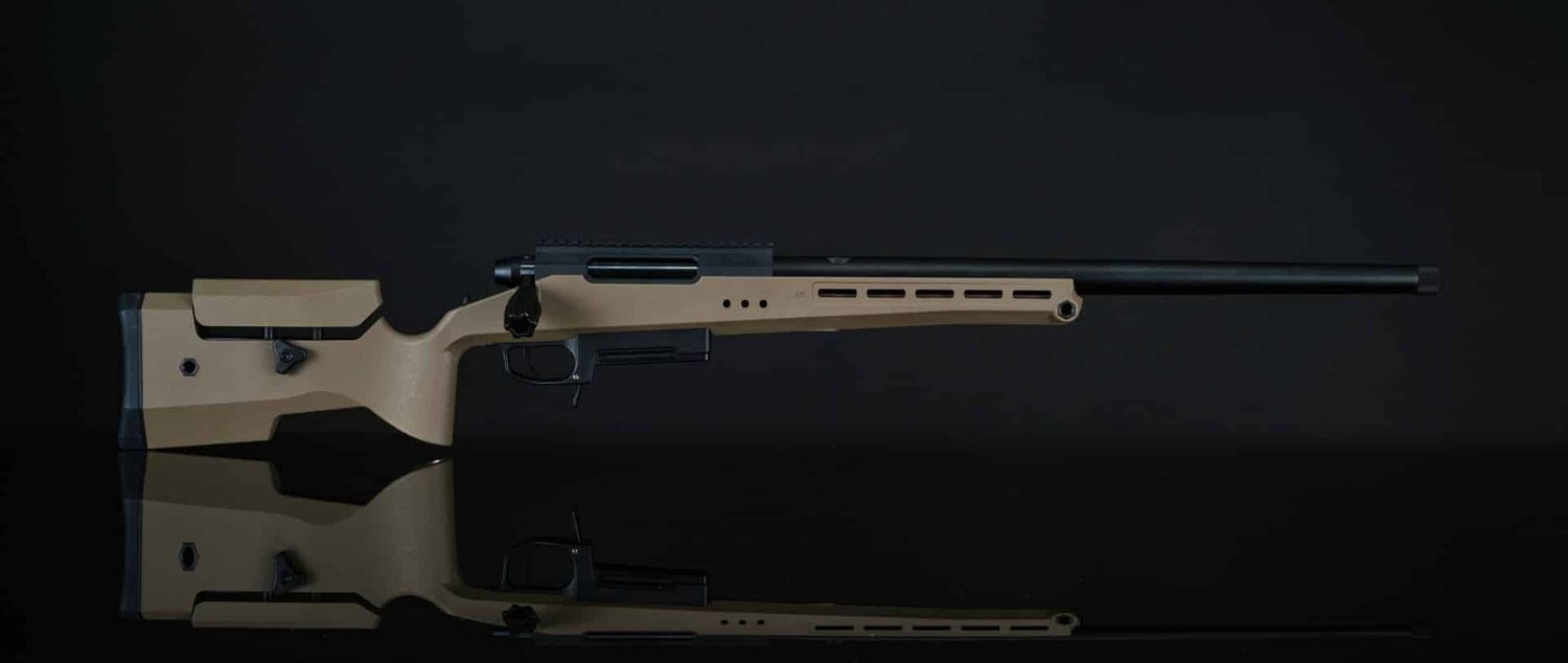 Silverback Tac-41 P Polymer Stock – Dark Earth Silverback Tac-41 P Polymer Stock – Dark Earth