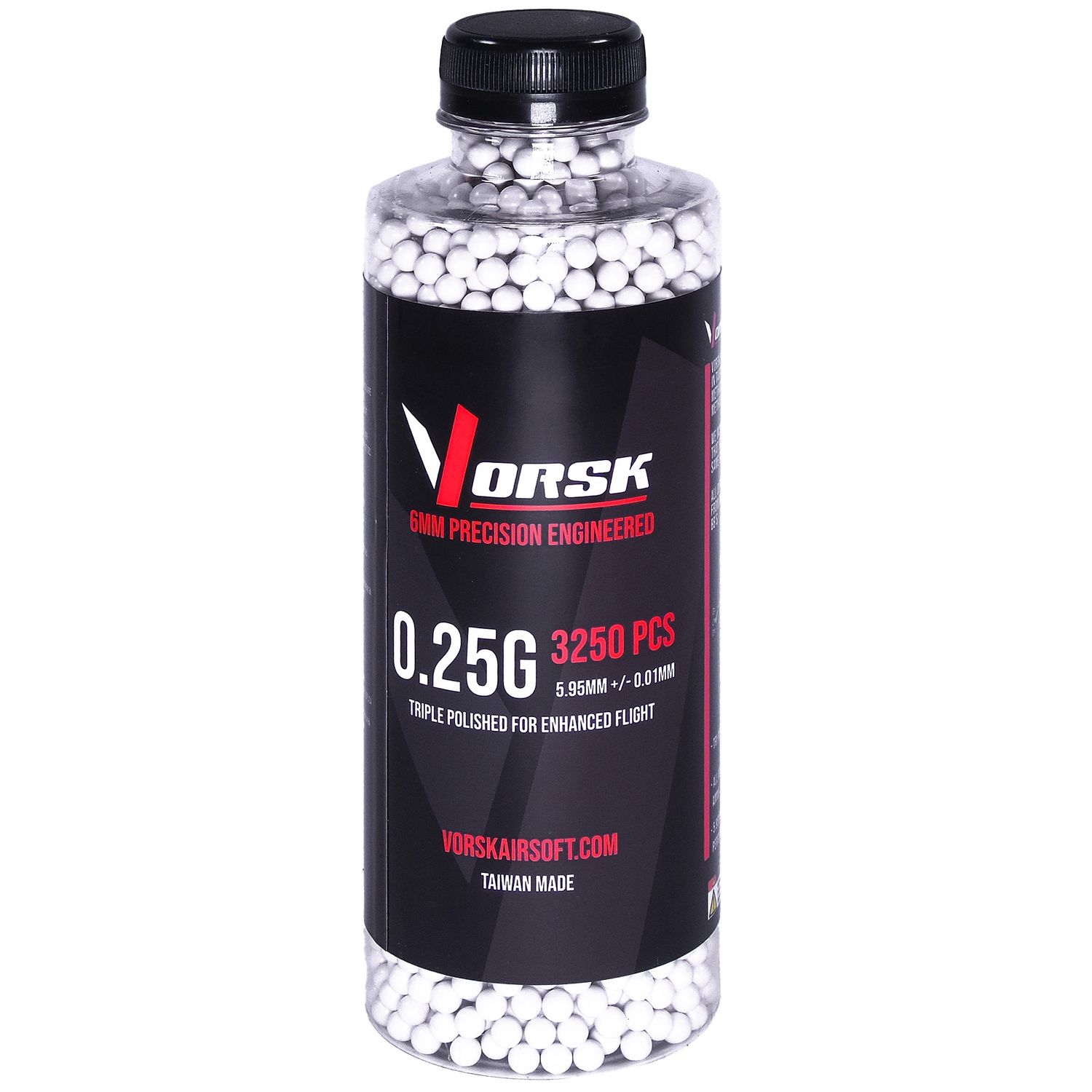 Vorsk 6mm Precision Airsoft BBs (3250R) - 0.25g