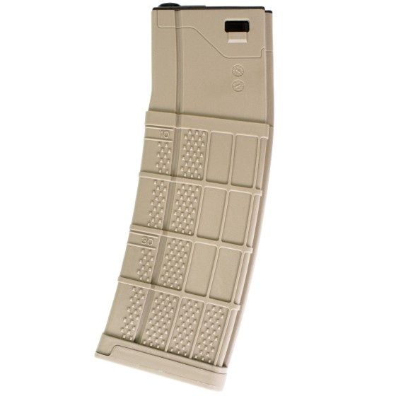 Nuprol M4 Magazine L-MAG v2 EXT AEG (Mid-Cap|140R) (Tan)