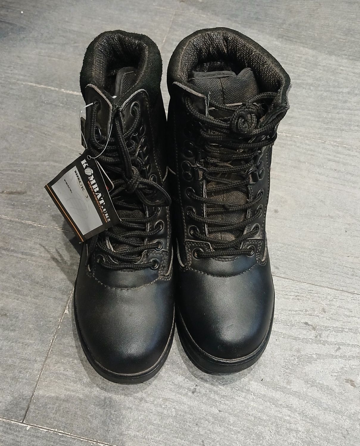 BONEYARD - Black Boots size 3