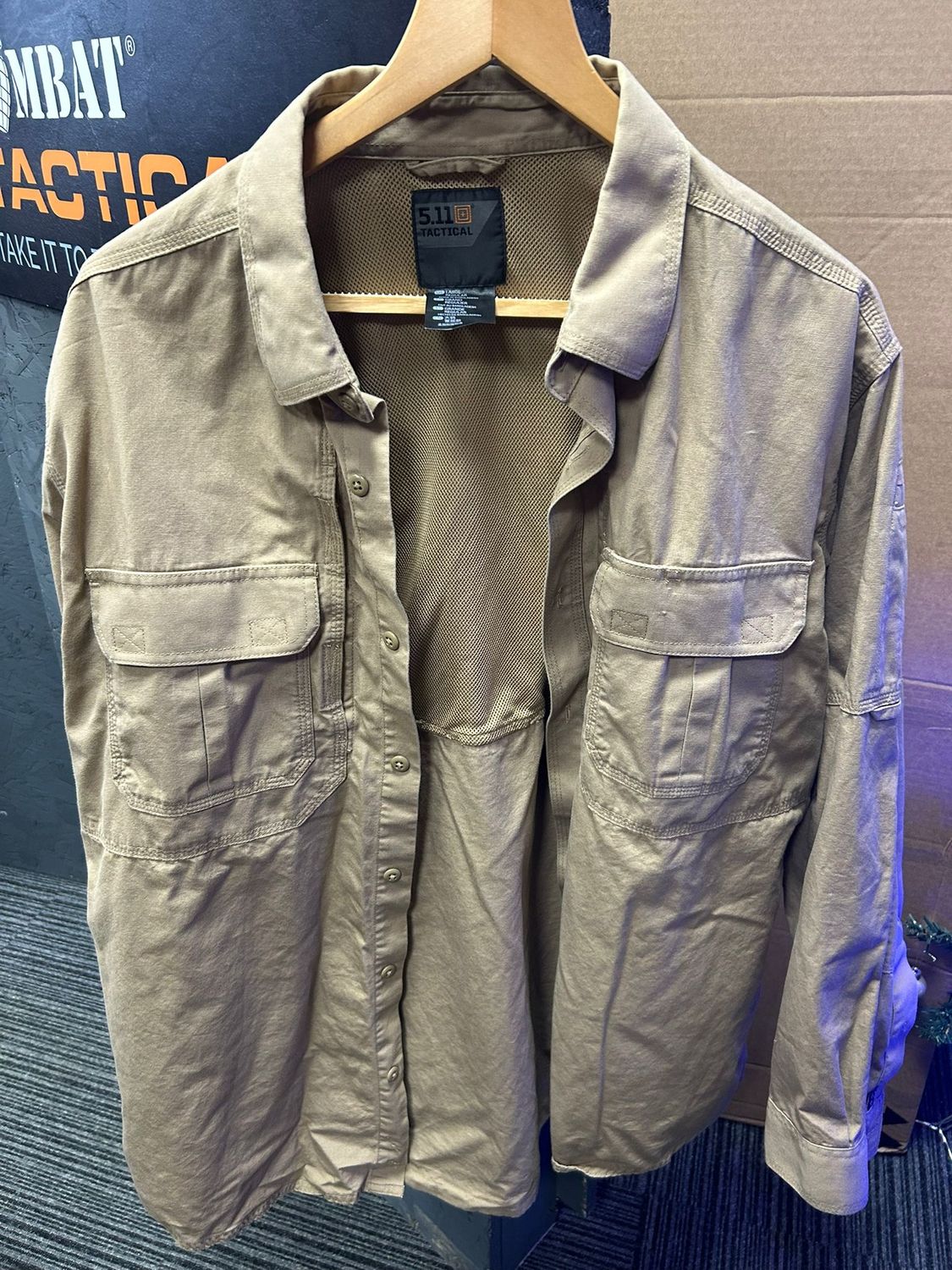 BONEYARD - 5.11 Tactical Tan Jacket Large