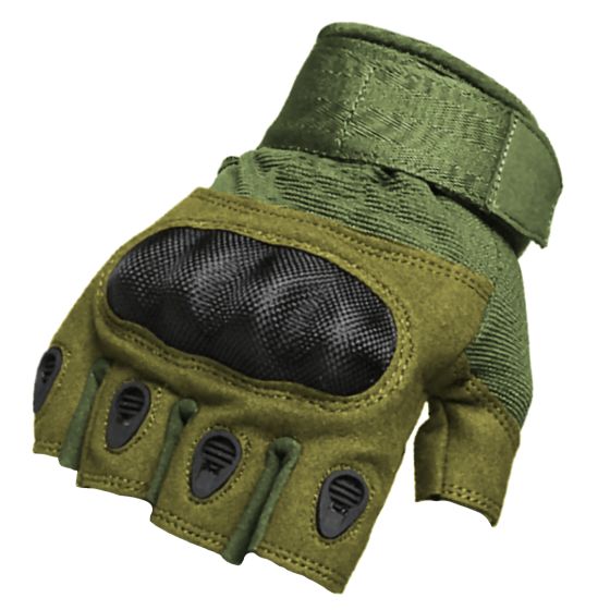 Nuprol PMC Skirmish Gloves Knuckle-Weave FL (Green)