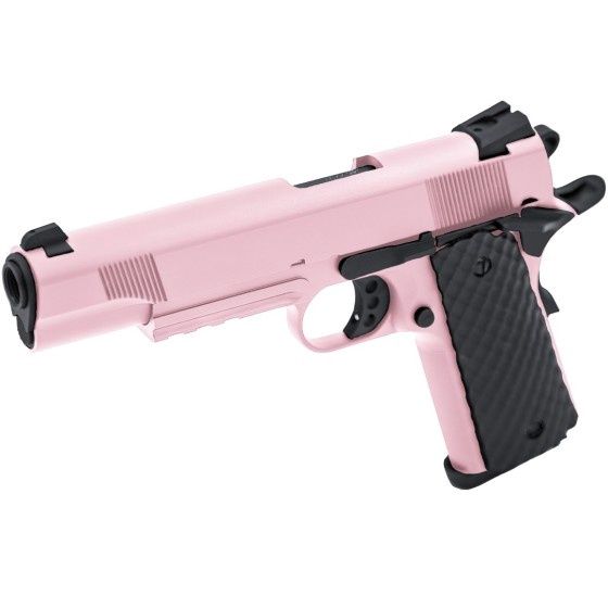 Raven 1911/MEU-R GBB Pistol (Pink)