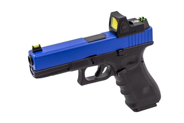 Raven - EU7 + RDS GBB Pistol (Dual Tone) (Blue|Black)