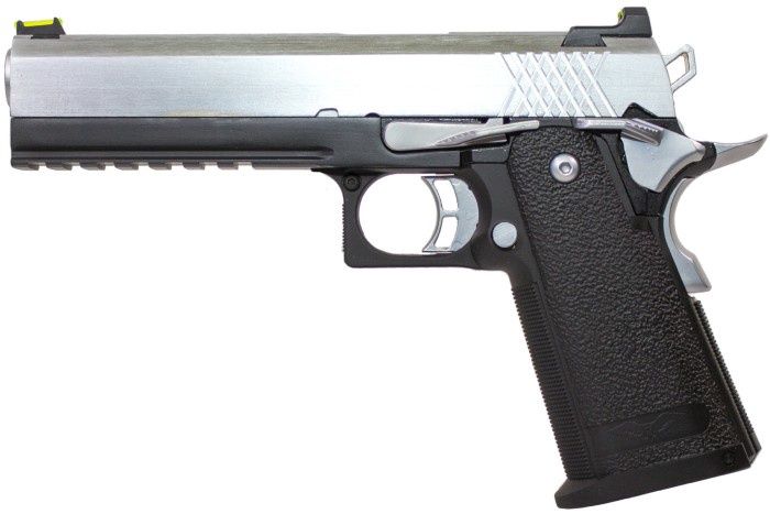 Raven - Hi-Capa 5.1 GBB Pistol (Silver|Black)