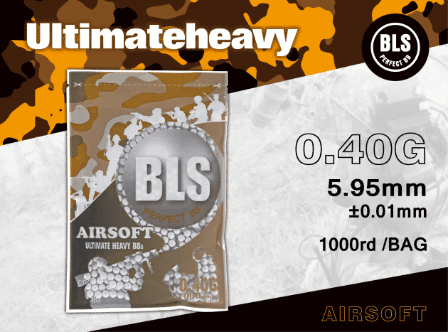 BLS 0.40g Biodegradable Bbs (1000 bags) – White