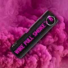 EG - Wire Pull Smoke Grenade (Single Vent) (~90s; 0.6g/s), Colour: Pink