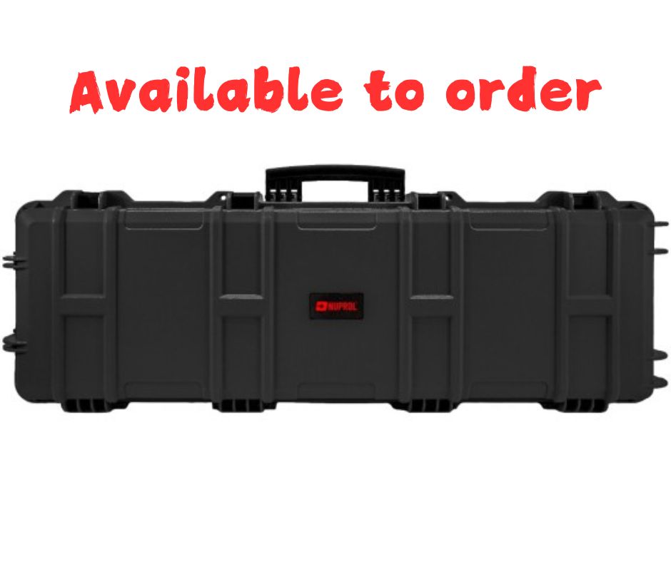 Nuprol Premium Rifle Case (Large) (P&amp;P Foam), Colour: Black
