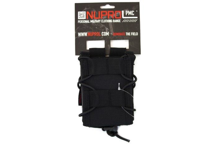 Nuprol PMC Rifle Open Top Pouch, Colour: Black