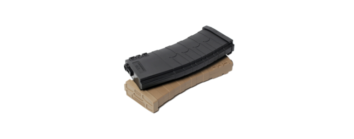 G&amp;G - GR16 Series Magazine Polymold AEG (Mid-Cap|120R) Black, Colour: Black