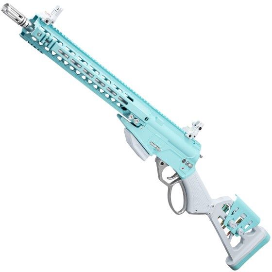 G&amp;G - LEVAR Modern Lever Action (15") (Macaron Blue) (Dual Tone)GBB Rifle