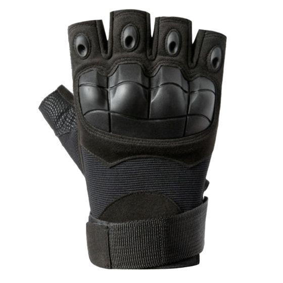 Nuprol PMC Skirmish Gloves Knuckle-Guard FL (Black), Size: S