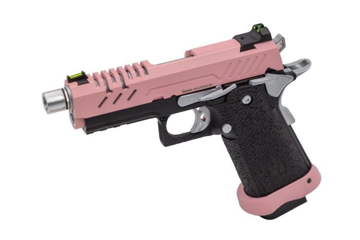 Vorsk Hi-Capa 3.8 Pro GBB Pistol (Dual Tone) (Pink|Black)