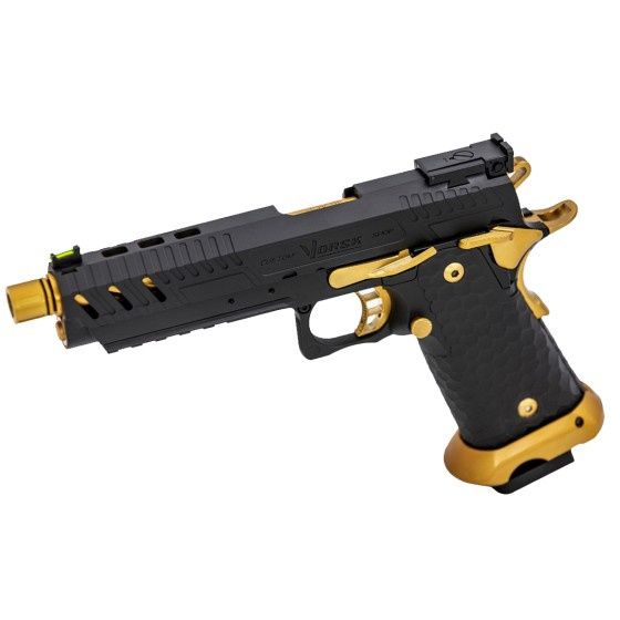 Vorsk - Hi-Capa CS Vengeance 5.1 GBB Pistol (Black) (Gold Match)