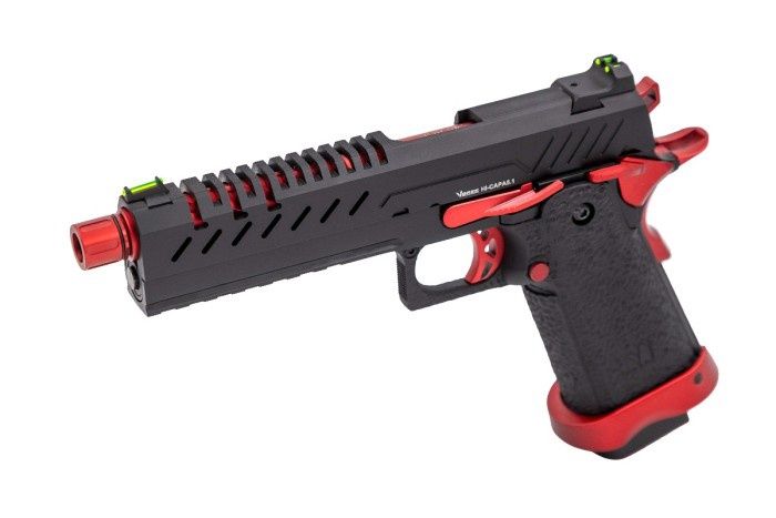 Vorsk - Hi-Capa 5.1 GBB Pistol (Black) (Red Match)