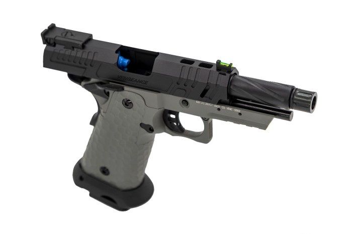 Vorsk - Hi-Capa CS Vengeance 3.8 Compact GBB Pistol (Black|Grey)