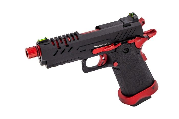 Vorsk - Hi-Capa 3.8 Pro GBB Pistol (Black) (Red Match)