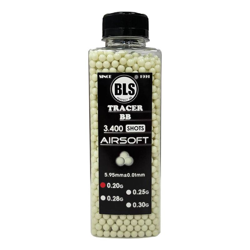 BLS 0.20g Tracer BB Bottle (3400) – Green