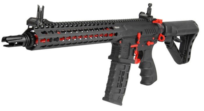 G&amp;G - CM16 SRXL AEG Rifle (Black|Red)