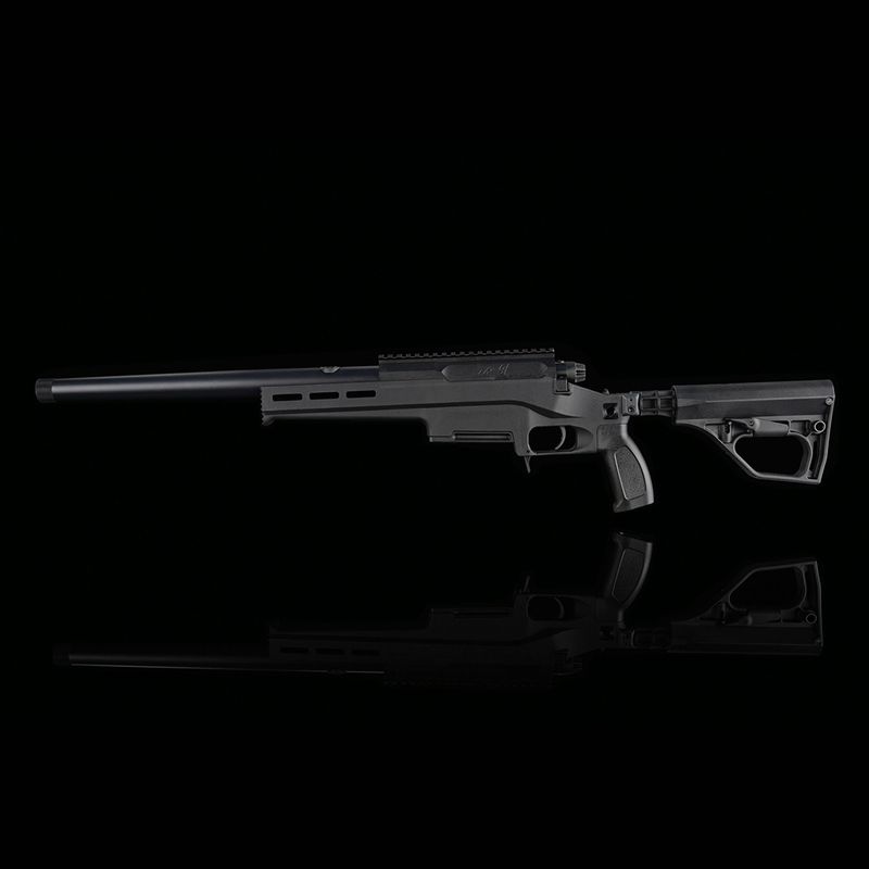 silver back - TAC-41 Lite Sport with Buffer Stock