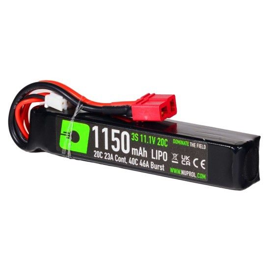 Nuprol LiPo Battery 1150mAh 11.1v 20c STK - Deans