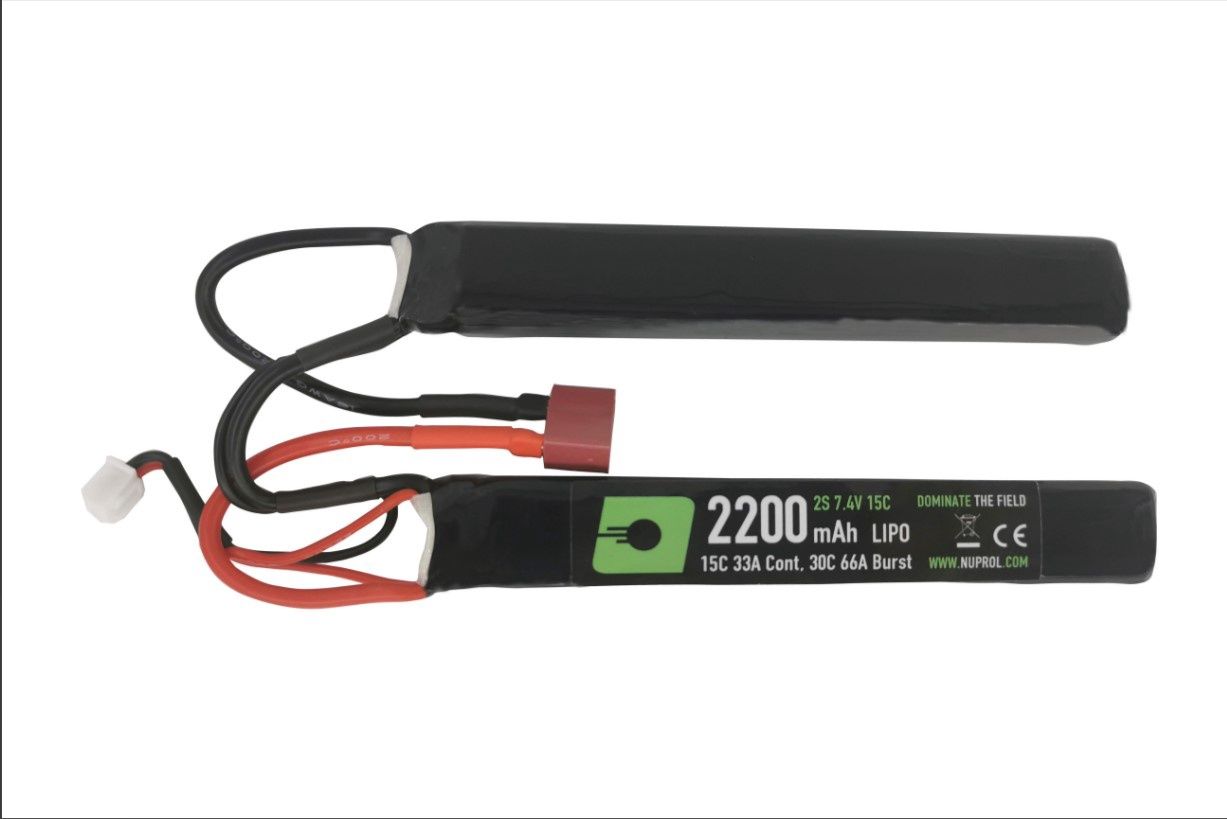 Nuprol LiPo Battery 2200mAh 7.4v 15c (DBL) Deans