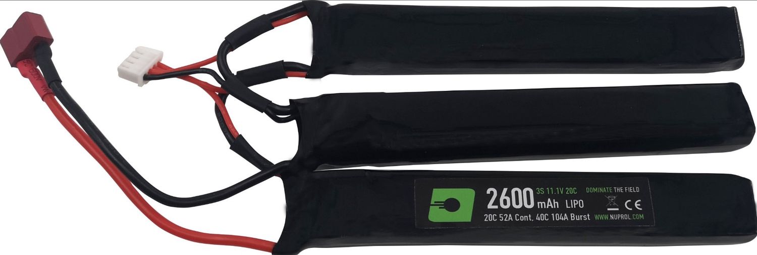 Nuprol LiPo Battery 2600mAh 11.1v 20c TPL - Deans
