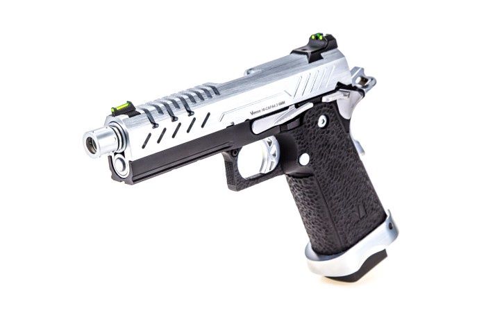 Vorsk - Hi-Capa 4.3 GBB Pistol (Silver|Black)