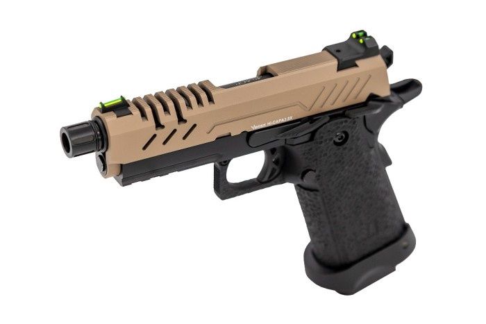 Vorsk - Hi-Capa 3.8 Pro GBB Pistol (Tan|Black)