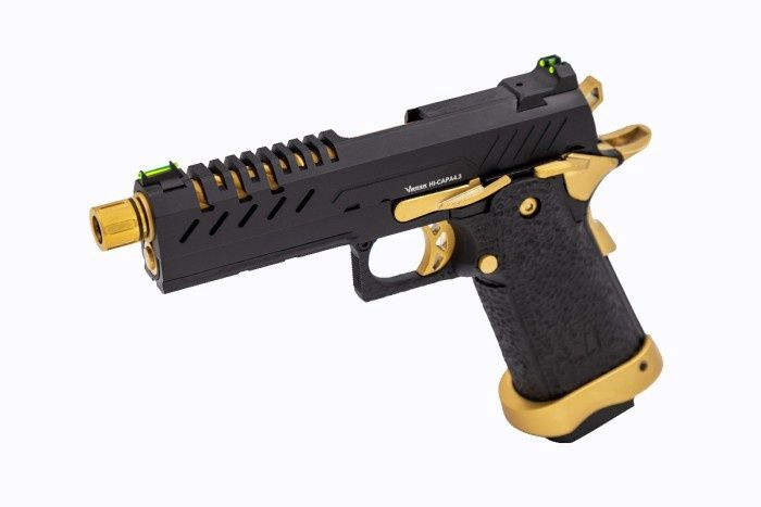 Vorsk - Hi-Capa 4.3 GBB Pistol (Black) (Gold Match)