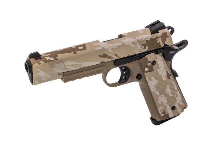 Raven 1911/MEU-R GBB Pistol (Digi Desert|Tan)