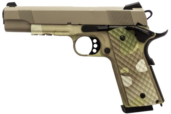 Raven 1911/MEU-R GBB Pistol (HYDRO) (Tan|Camo)