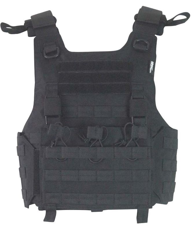 Kombat UK - Raider Buckle-Tek Plate Carrier – Black