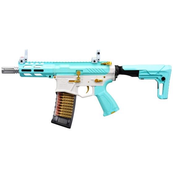 G&amp;G - CM16 Batto (CQB - Macaron Blue) Combat Machine AEG