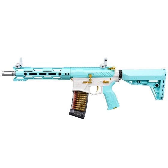 G&amp;G - CM16 STEALTH 556 (Macaron Blue) Combat Machine AEG