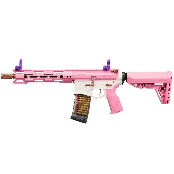 G&amp;G - CM16 STEALTH 556 (Taffy Pink) Combat Machine AEG