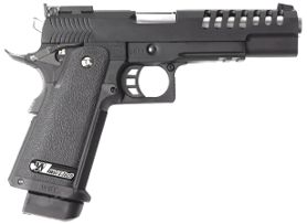 WE - Hi-Capa 5.1 Full Auto GBB Pistol (K3) (Black)