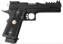 WE - Hi-Capa 5.1 Dragon GBB Pistol (B|AUTO) (Black)